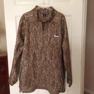 Banded insulated hunting pullover